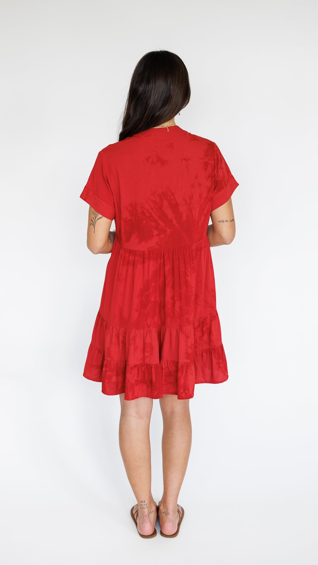 Heinui Dress / Scarlet