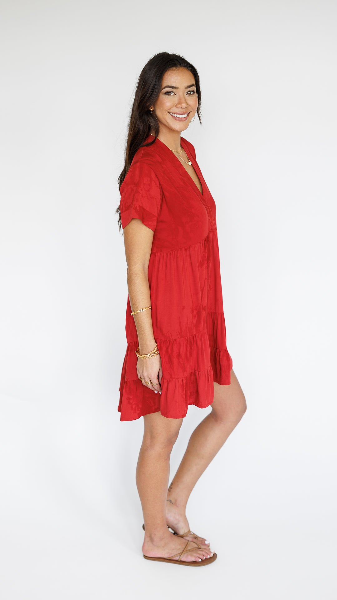 Heinui Dress / Scarlet