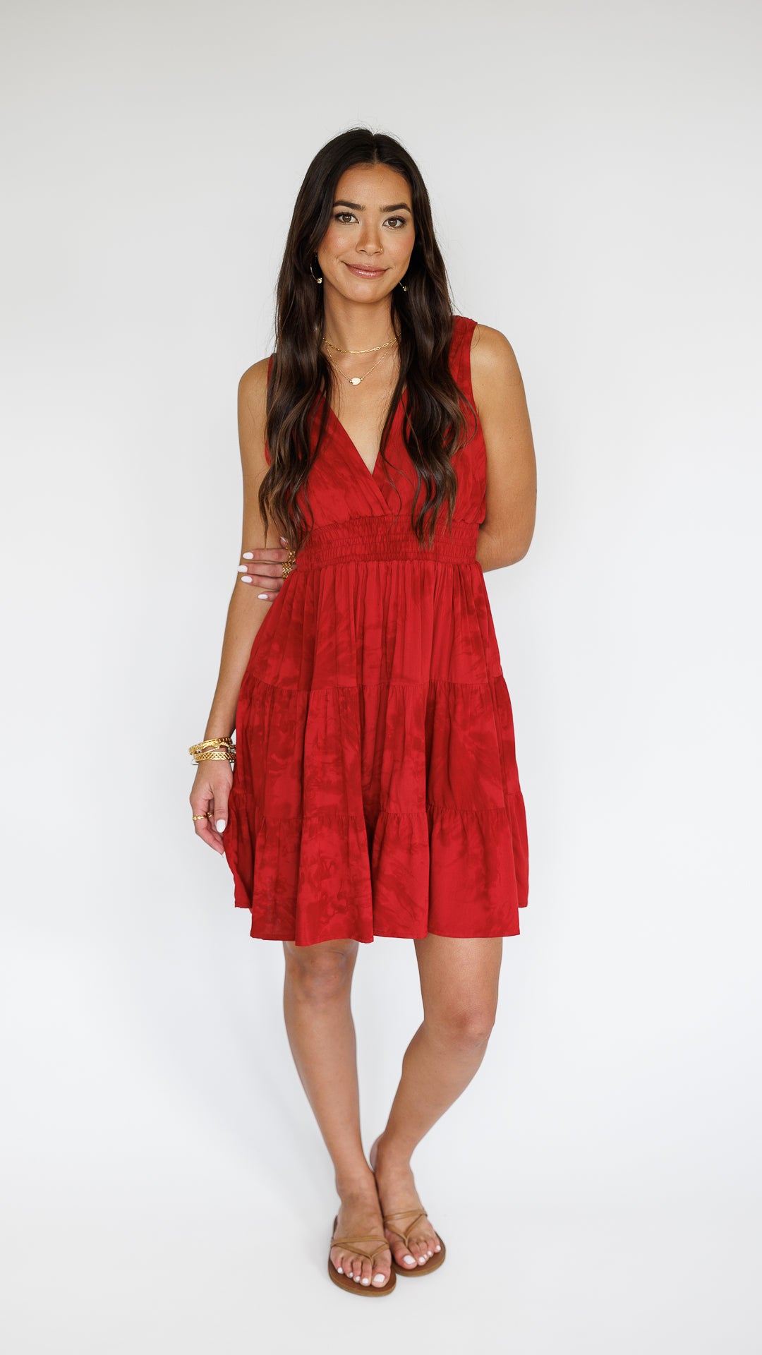 Kenzie Dress / Scarlet