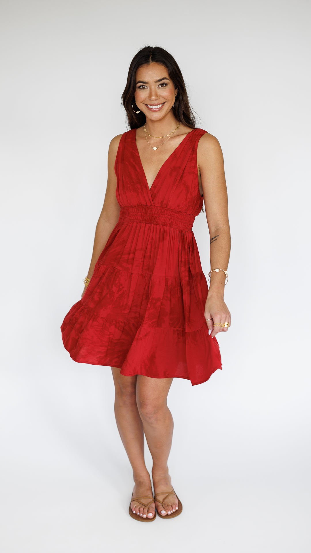 Kenzie Dress / Scarlet