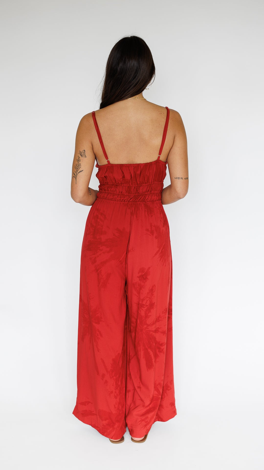 Opal Jumpsuit / Scarlet