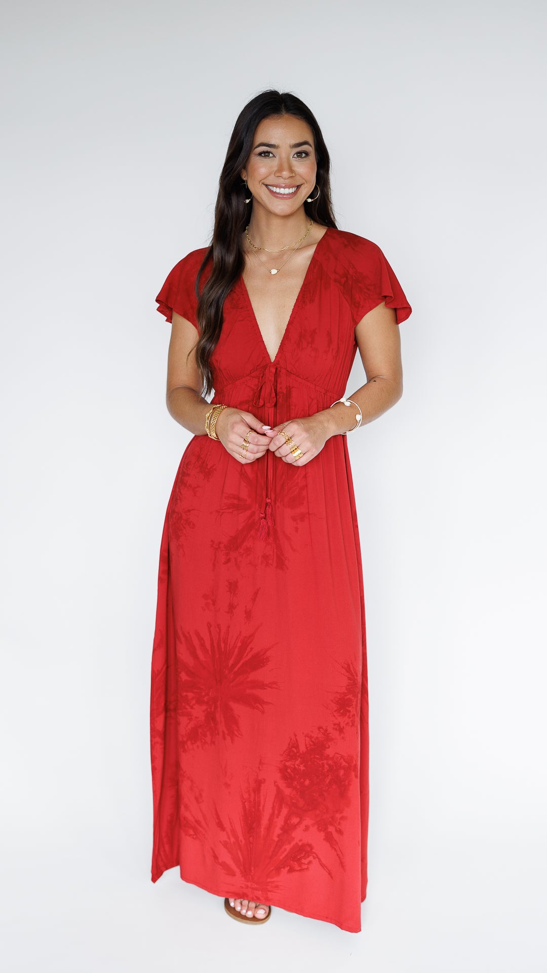 Leilani Dress / Scarlet