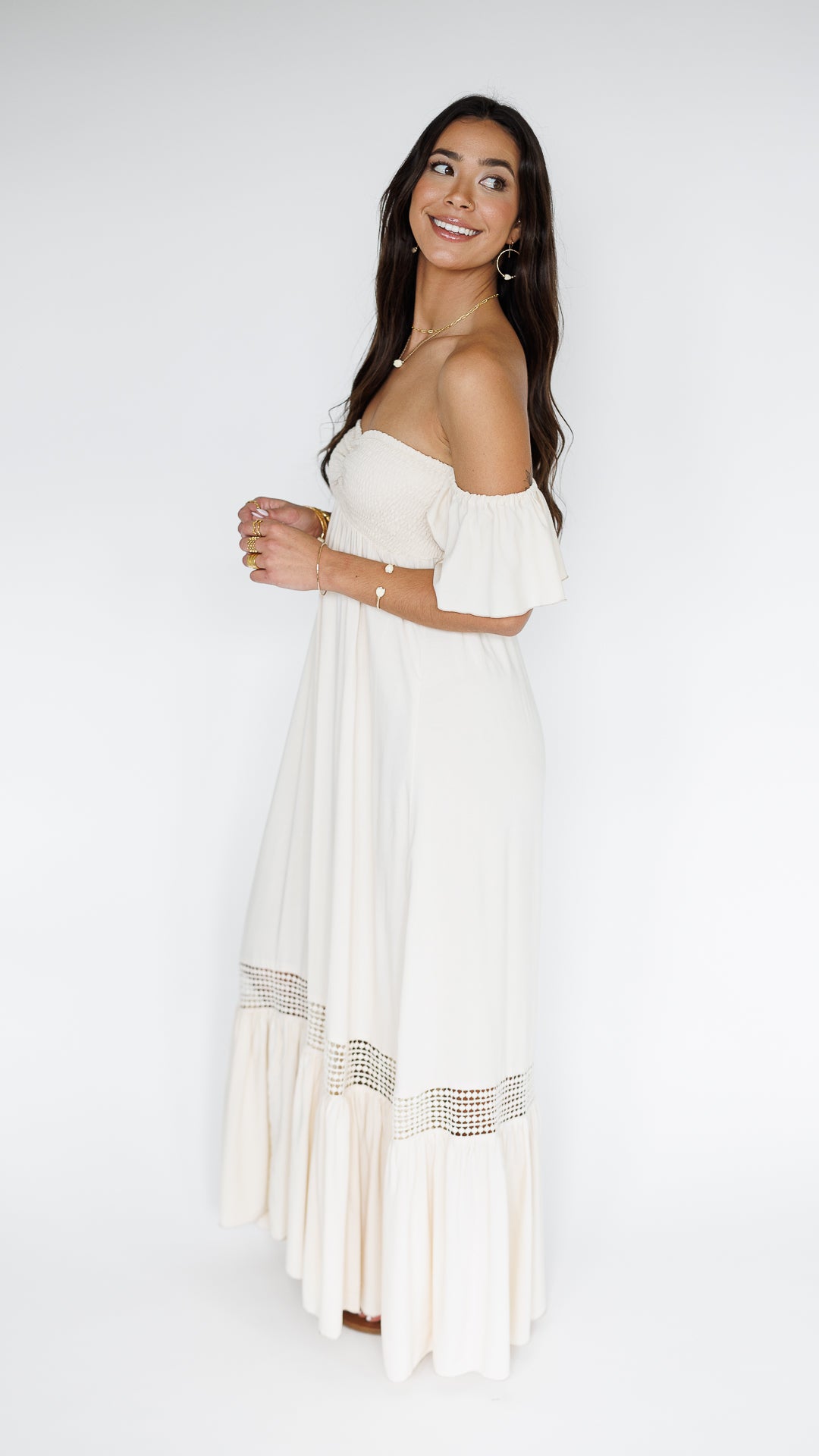 Lilah Dress / Creamy