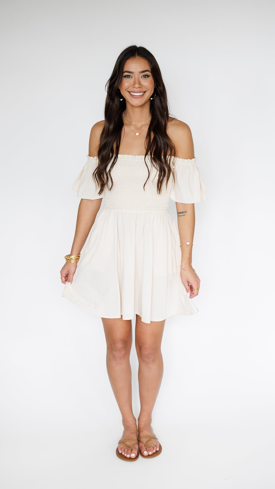 Vida Dress / Creamy