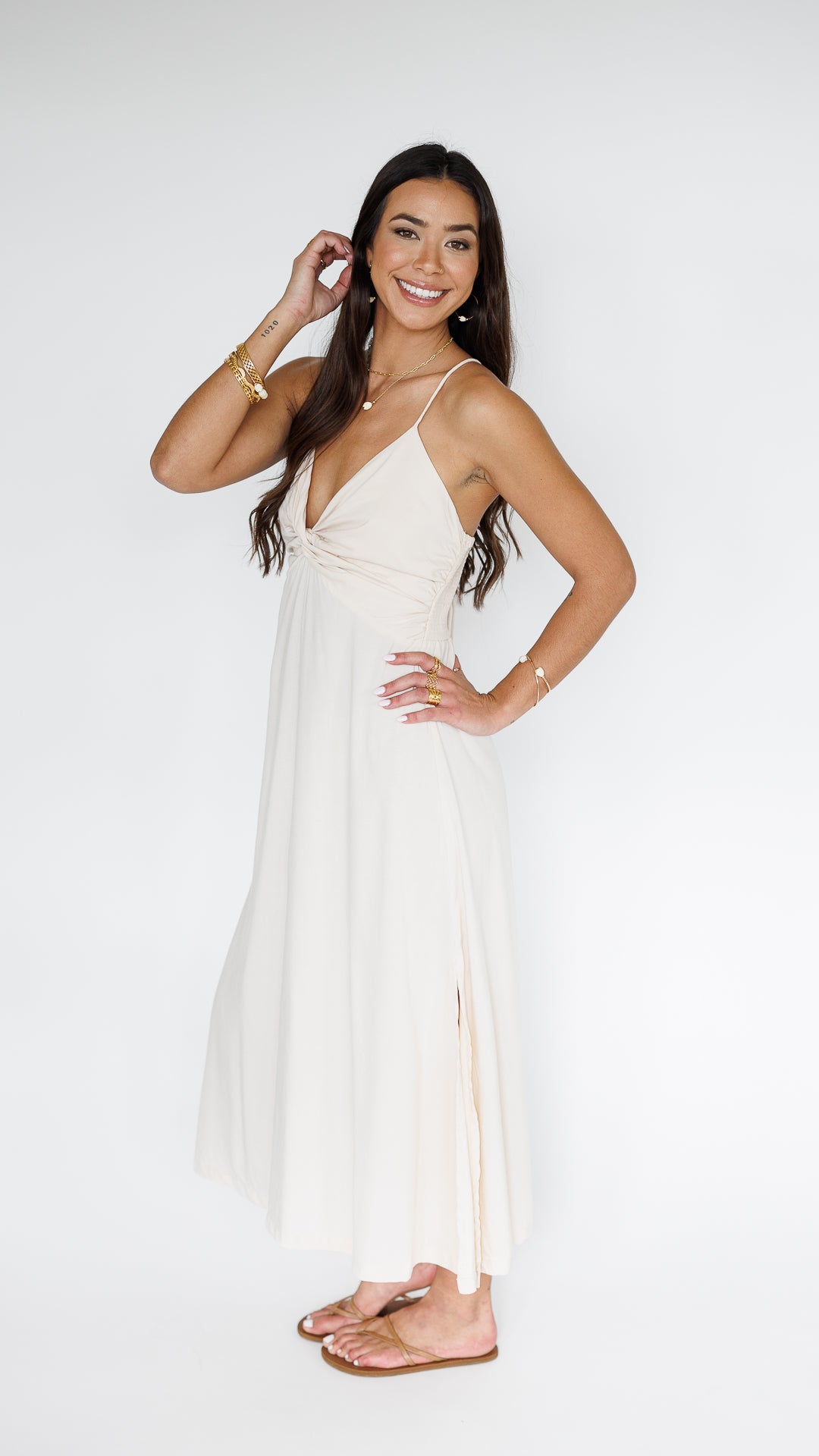 Lorena Dress / Creamy