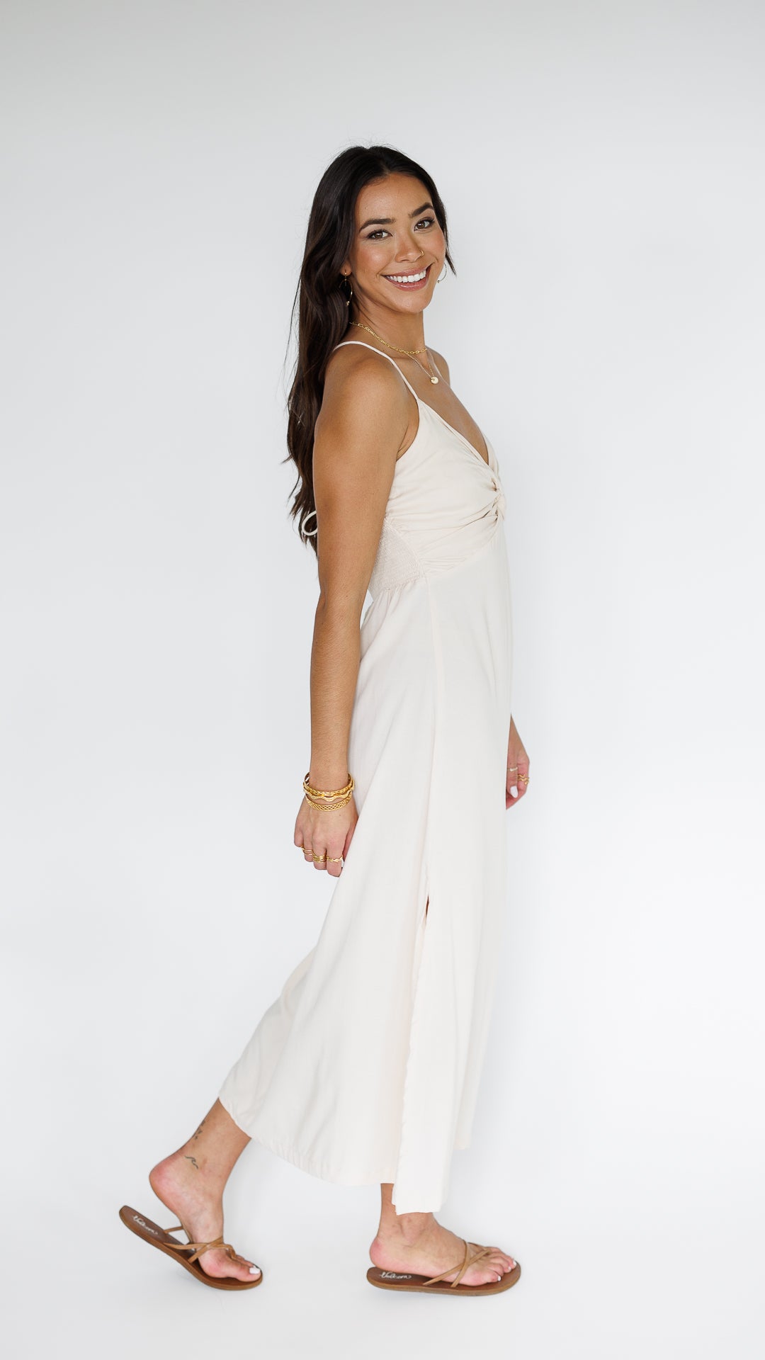 Lorena Dress / Creamy