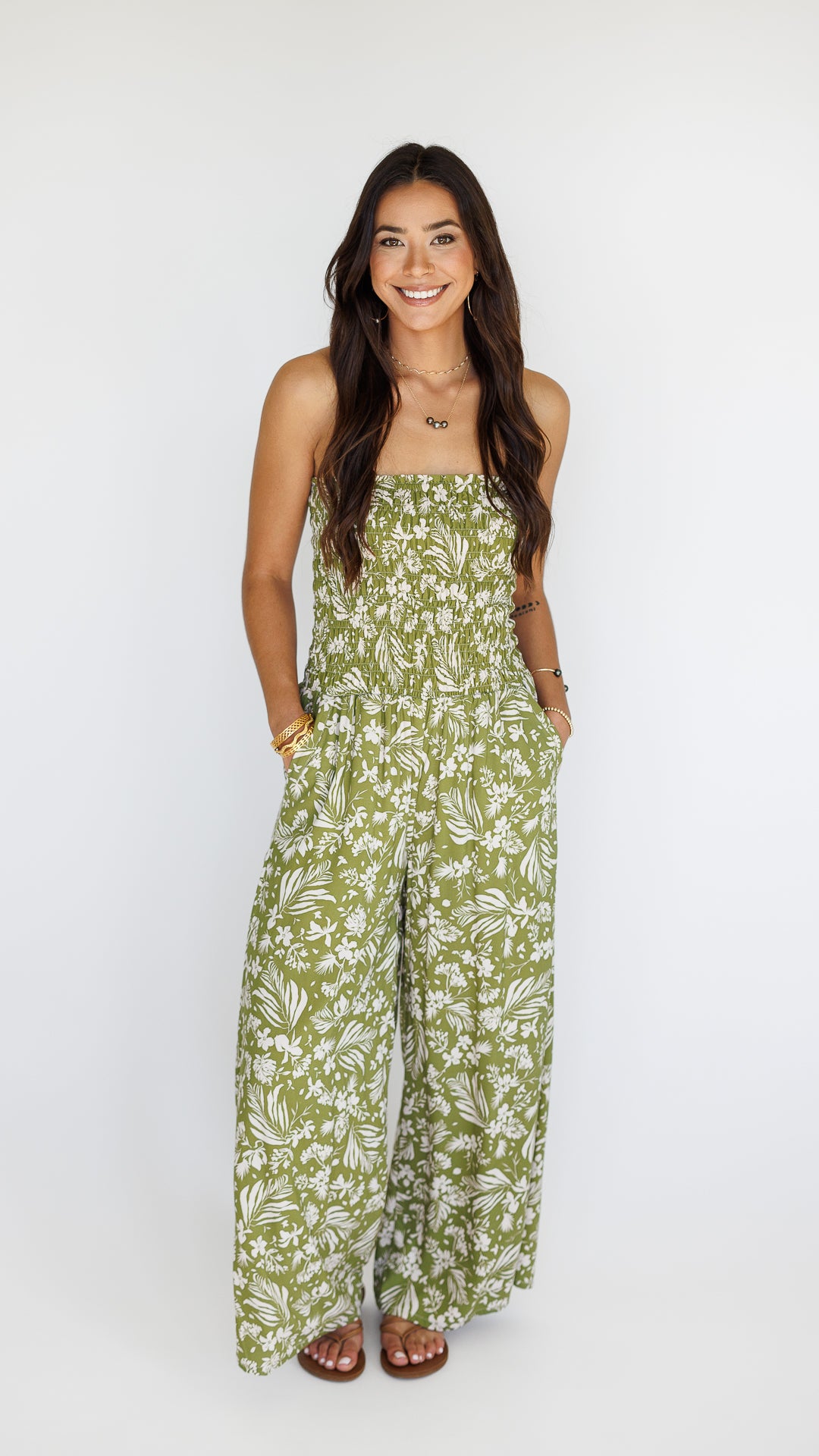 Lawai Jumpsuit / Hula Moss