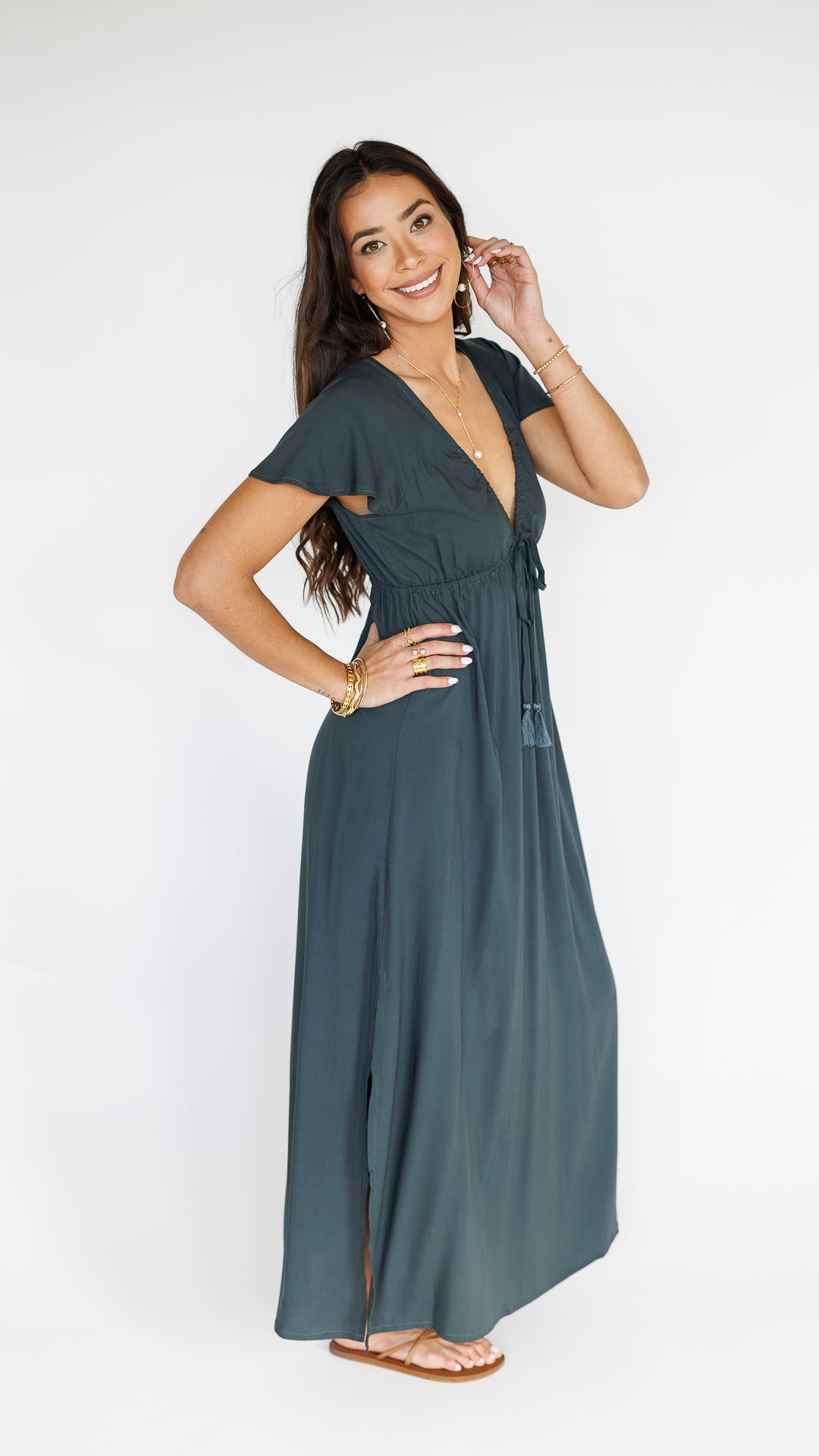 Leilani Dress / Graphite