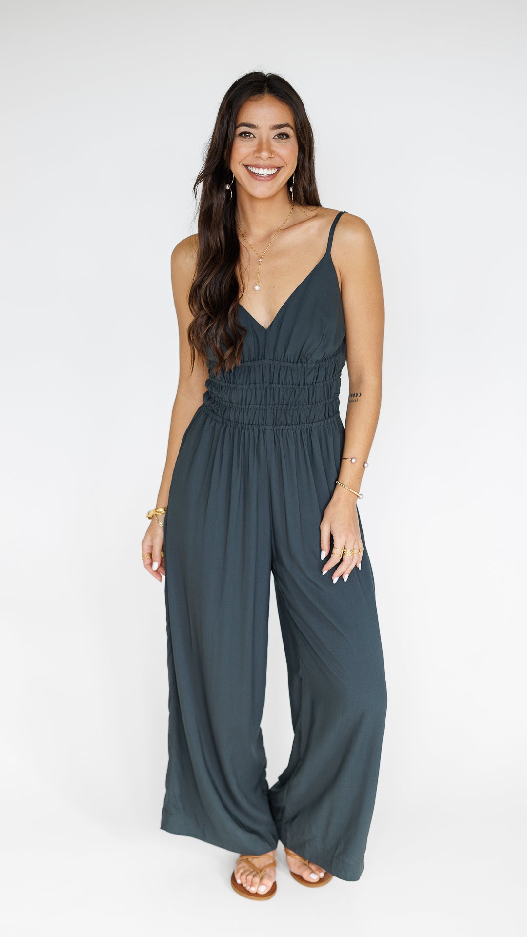 Opal Jumpsuit / Graphite