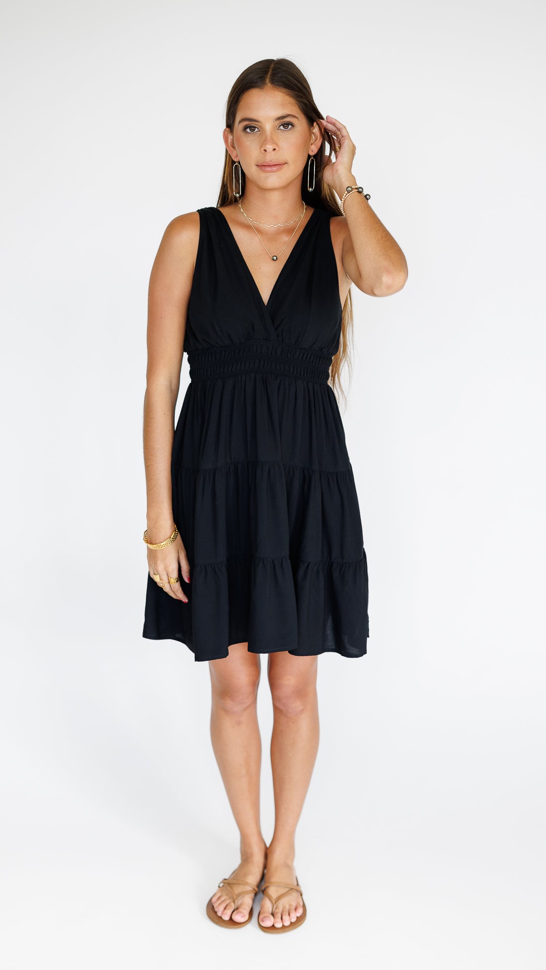 Kenzie Dress / Solid Black