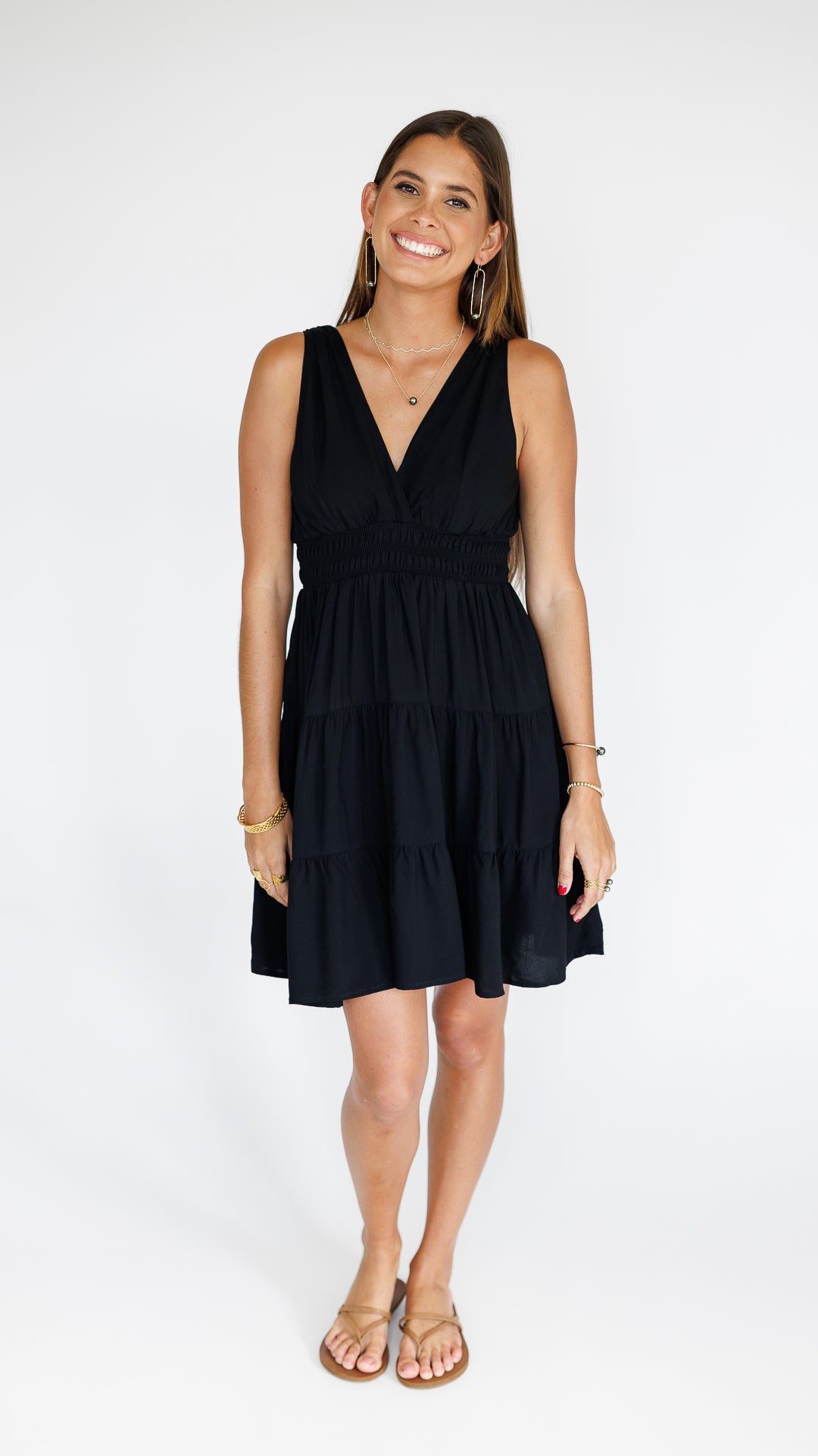 Kenzie Dress / Solid Black