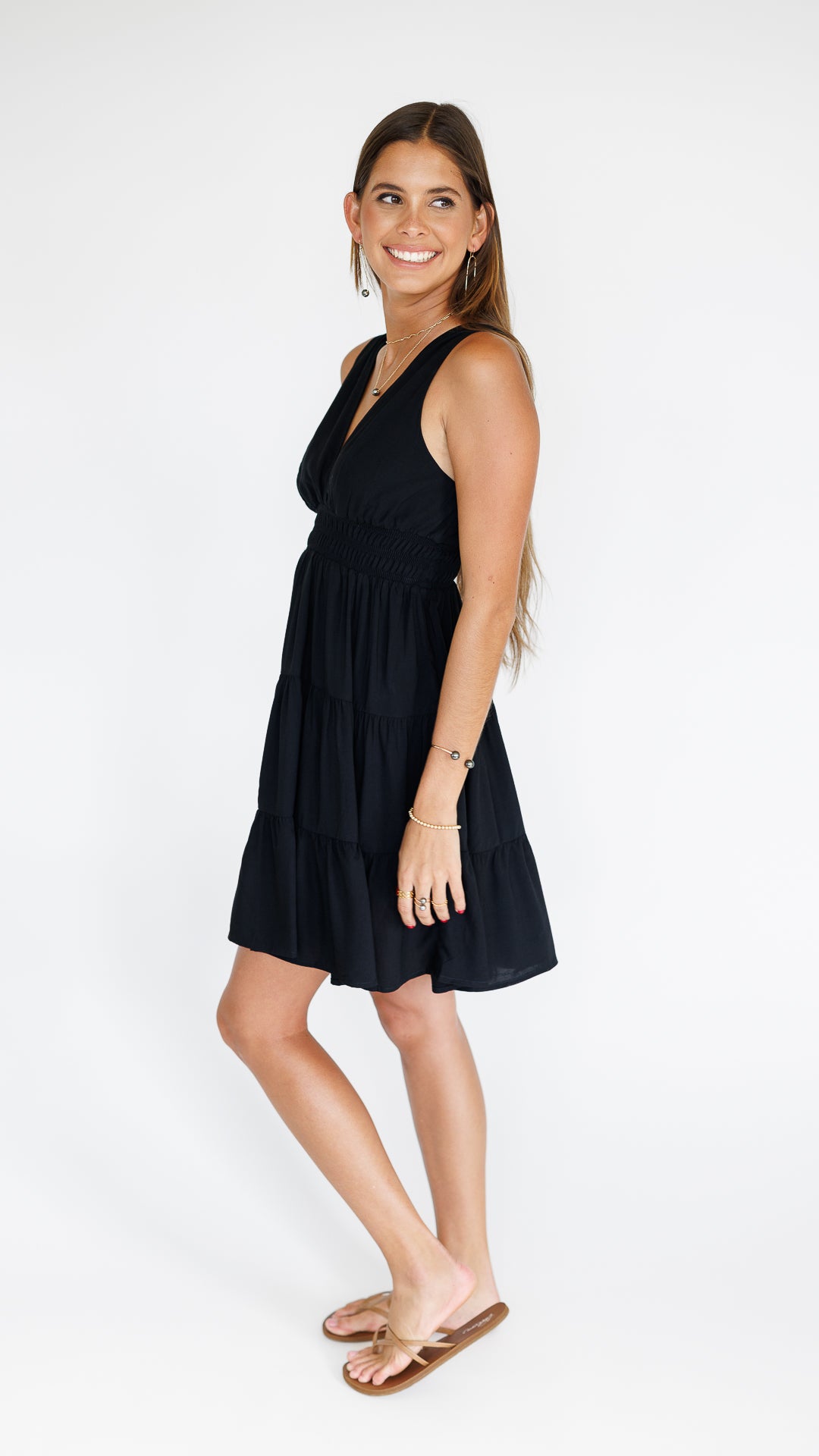 Kenzie Dress / Solid Black