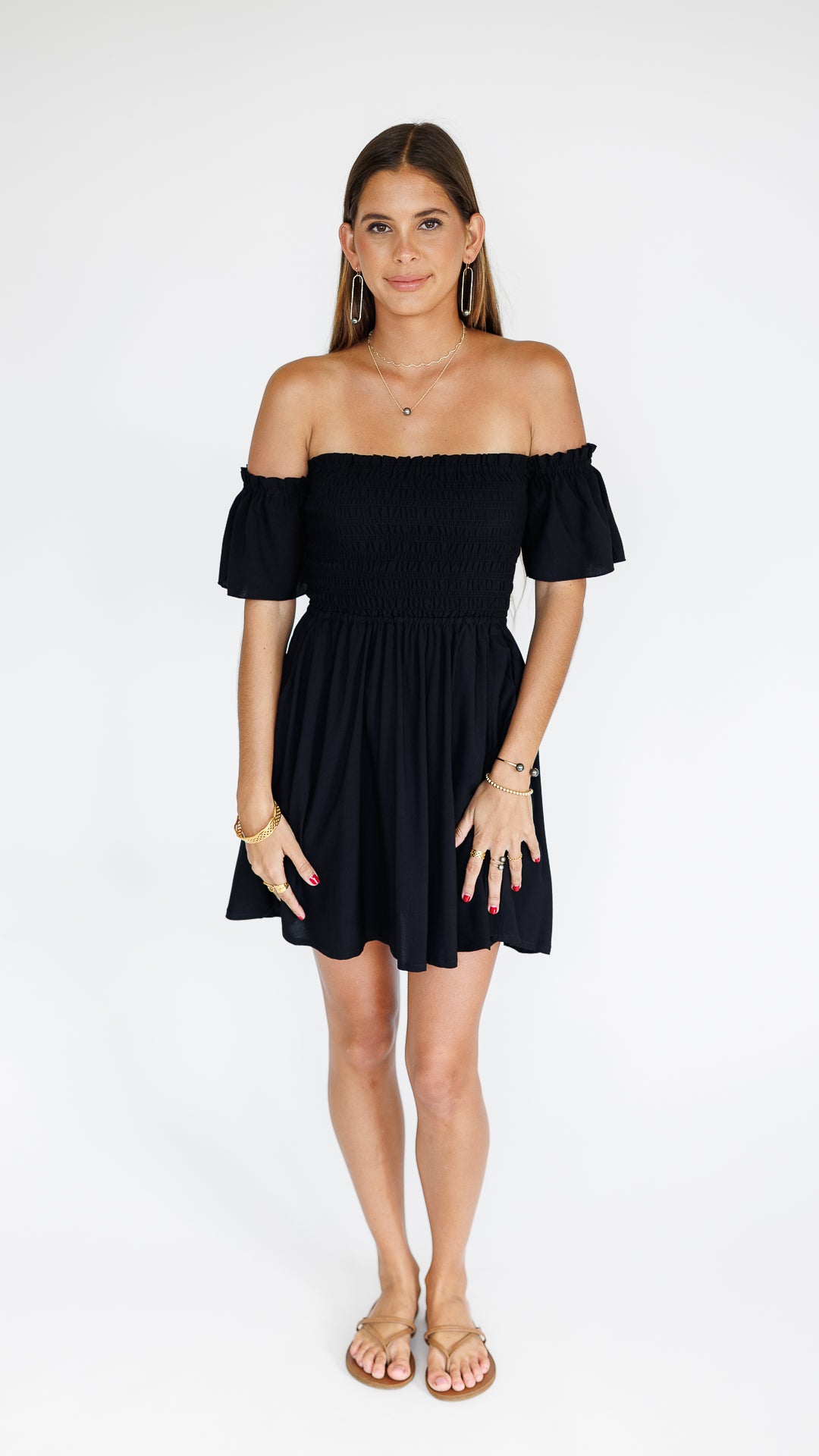 Vida Dress / Solid Black