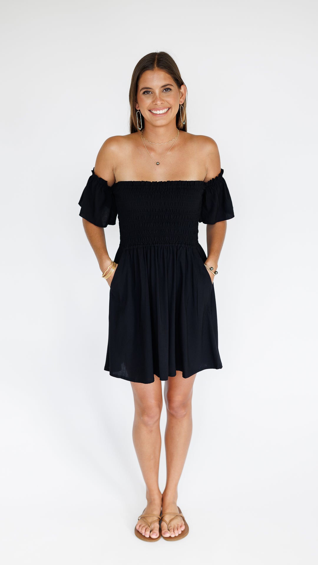 Vida Dress / Solid Black