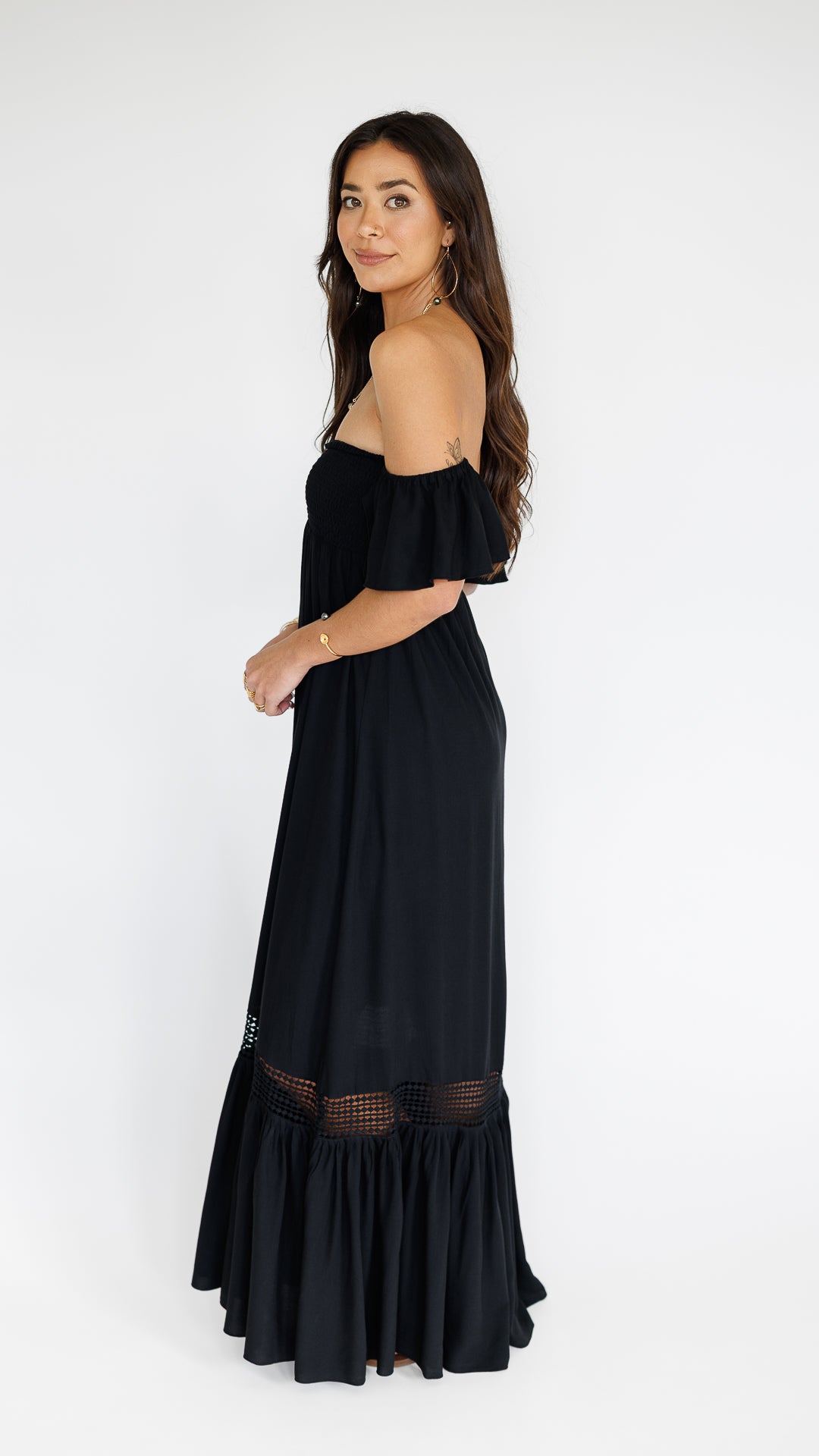 Lilah Dress / Solid Black