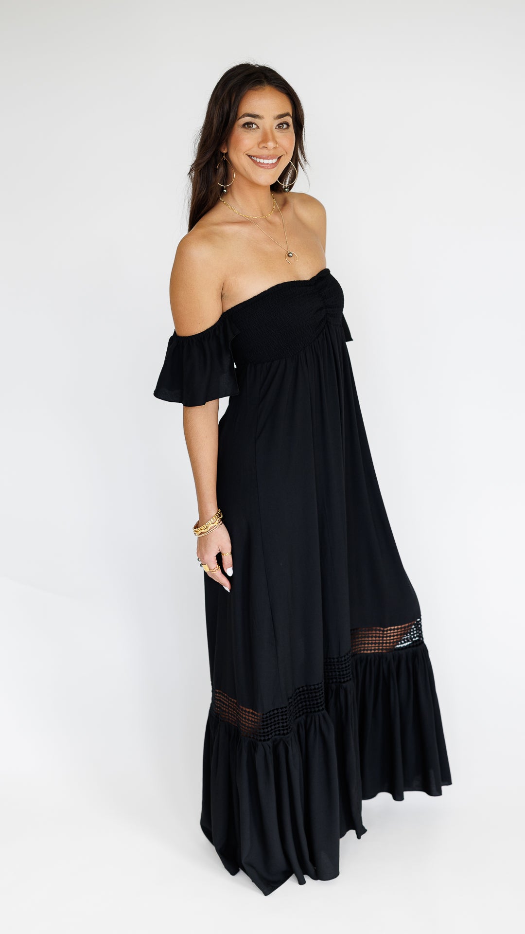 Lilah Dress / Solid Black