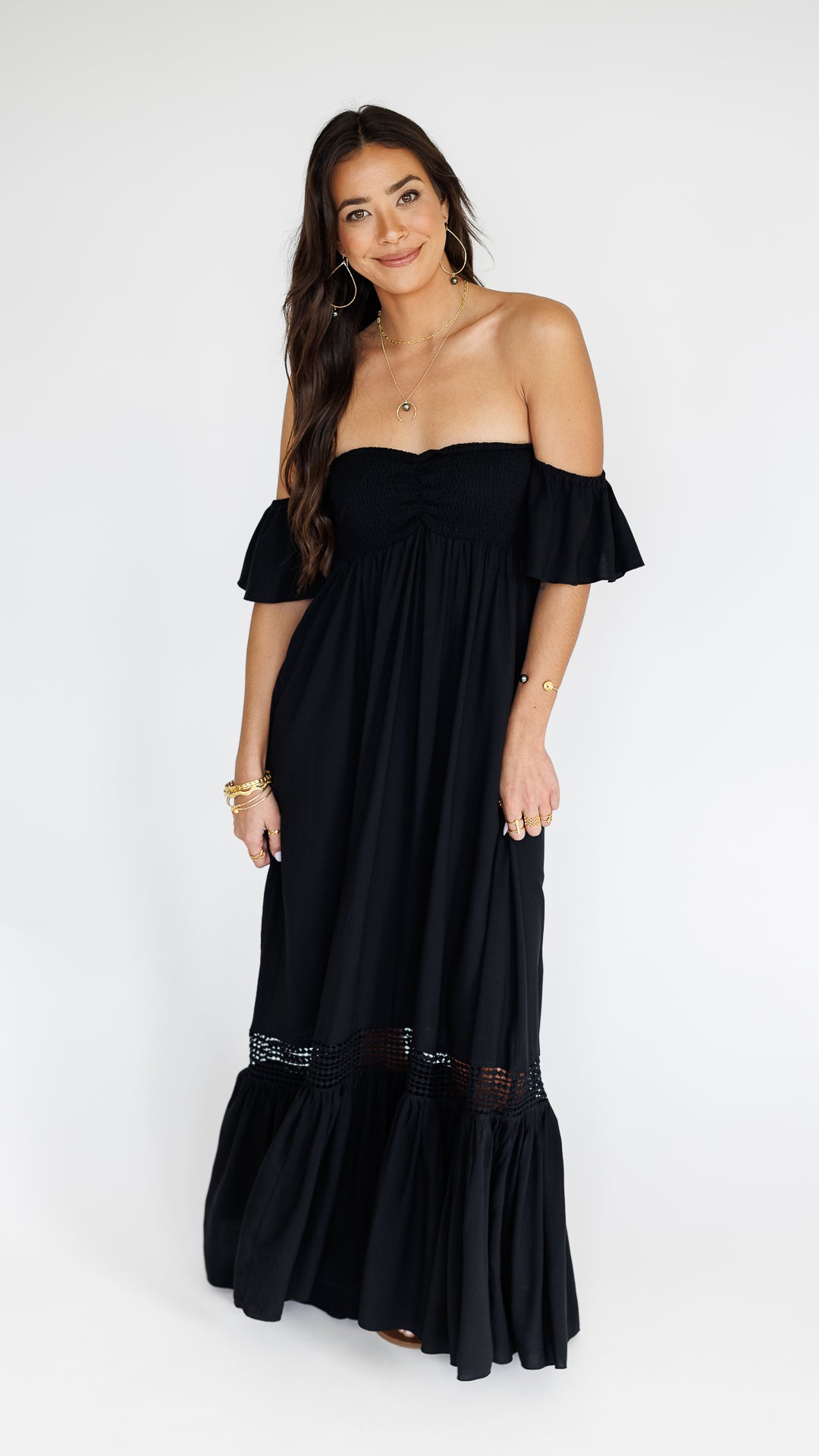 Lilah Dress / Solid Black