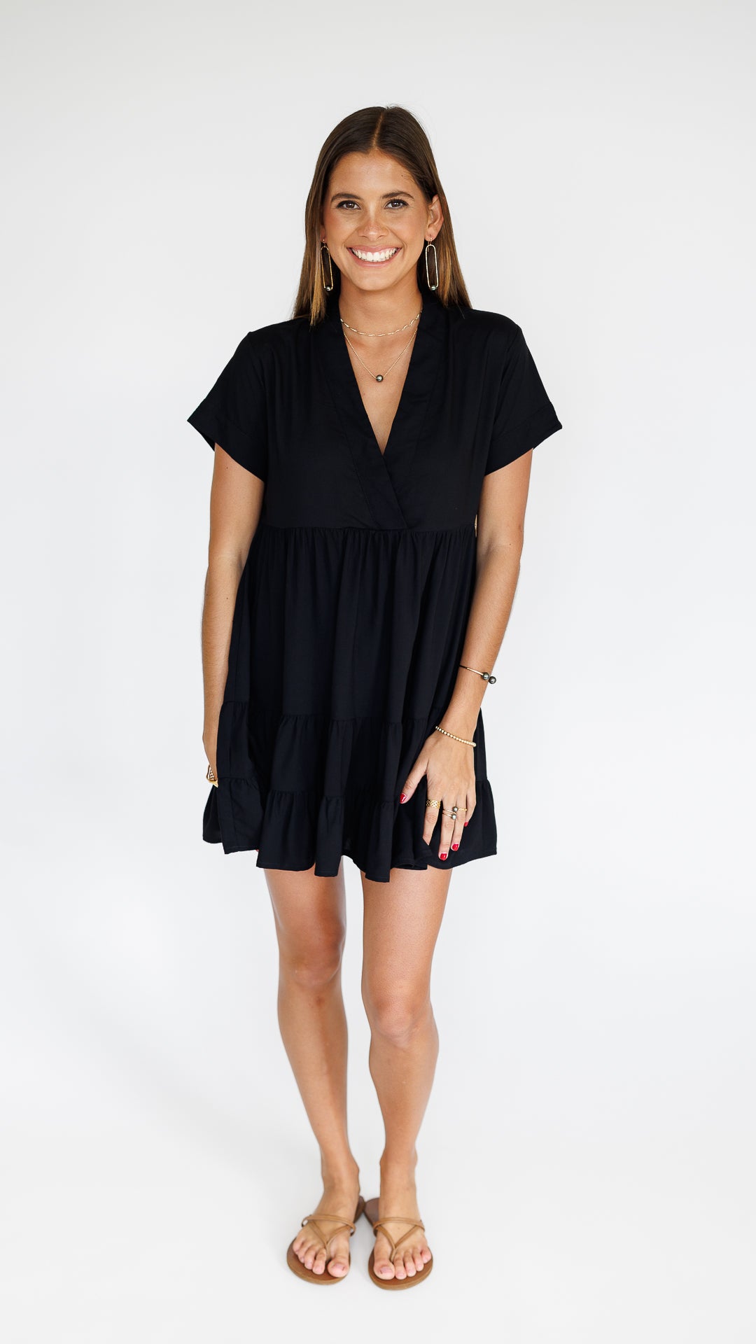 Heinui Dress / Solid Black