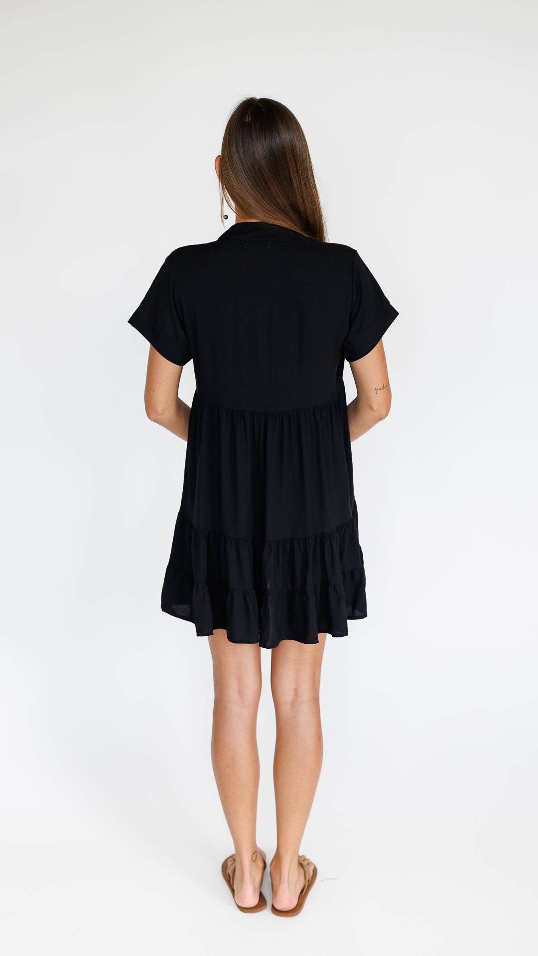 Heinui Dress / Solid Black