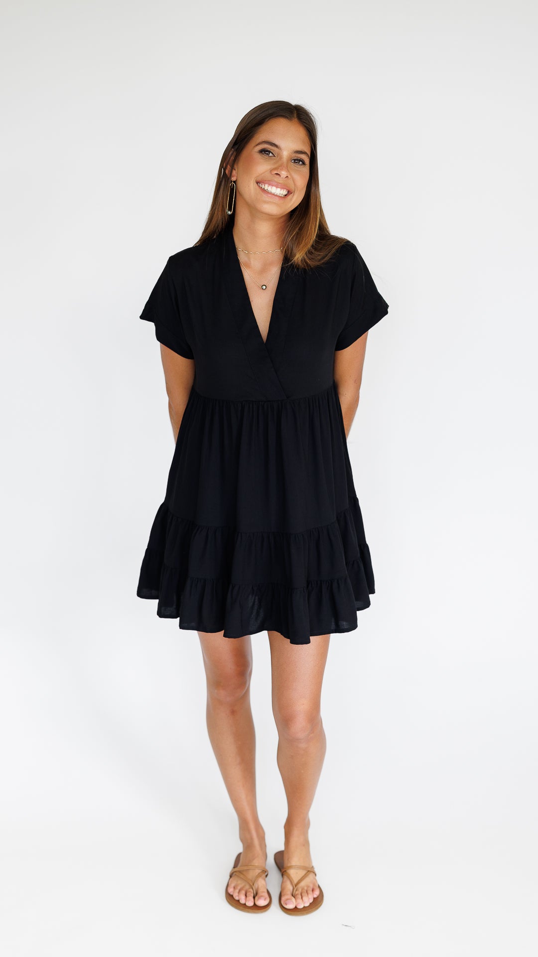 Heinui Dress / Solid Black