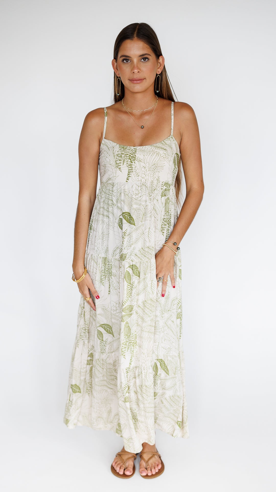 Heiva Dress / Flora Moss