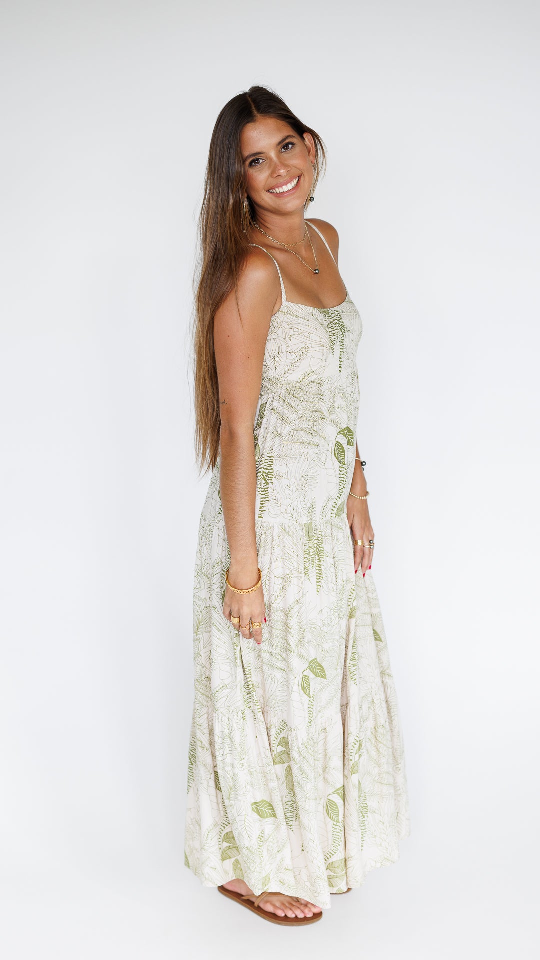 Heiva Dress / Flora Moss