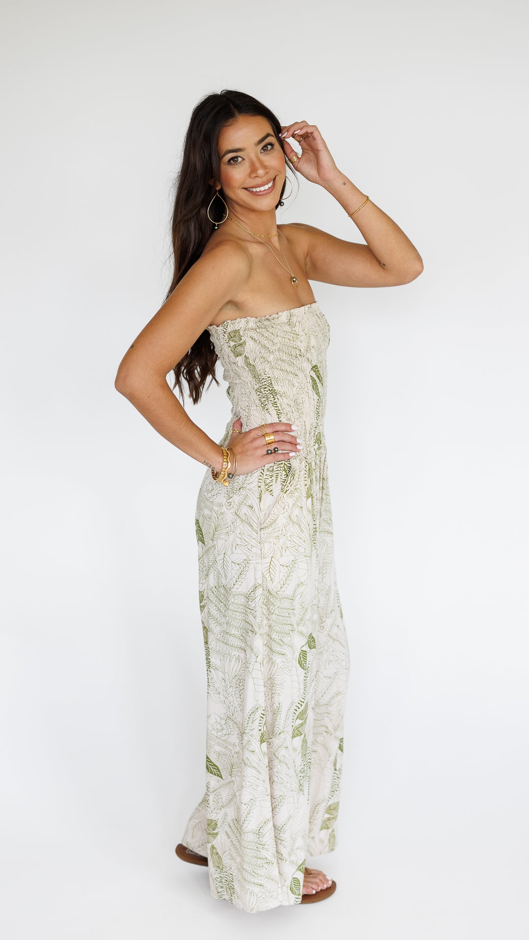 Lawai Jumpsuit / Flora Moss