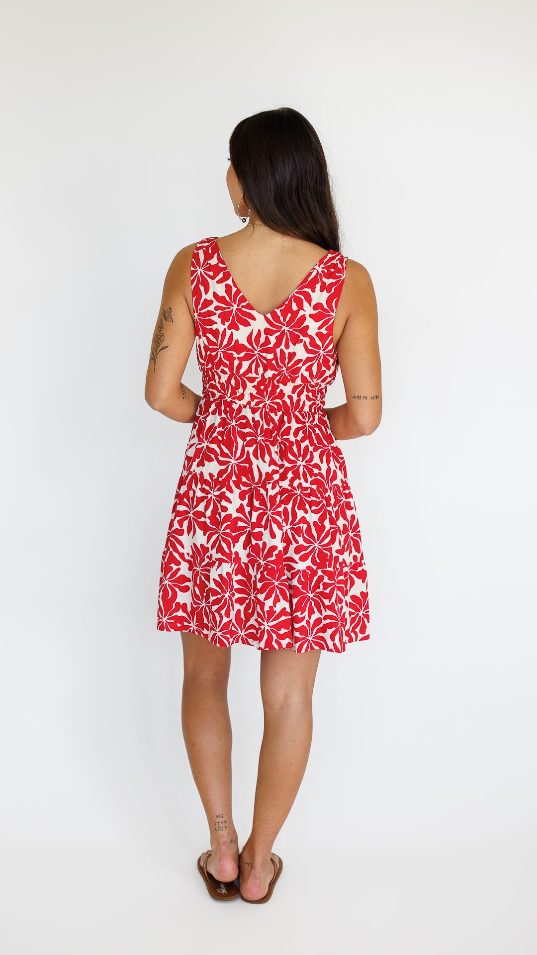 Kenzie Dress / Aloha Red