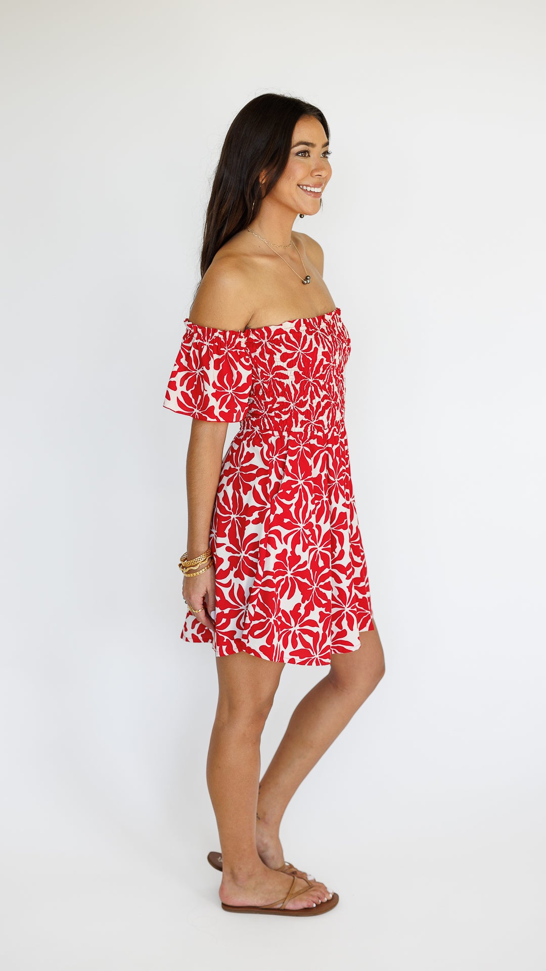 Vida Dress / Aloha Red