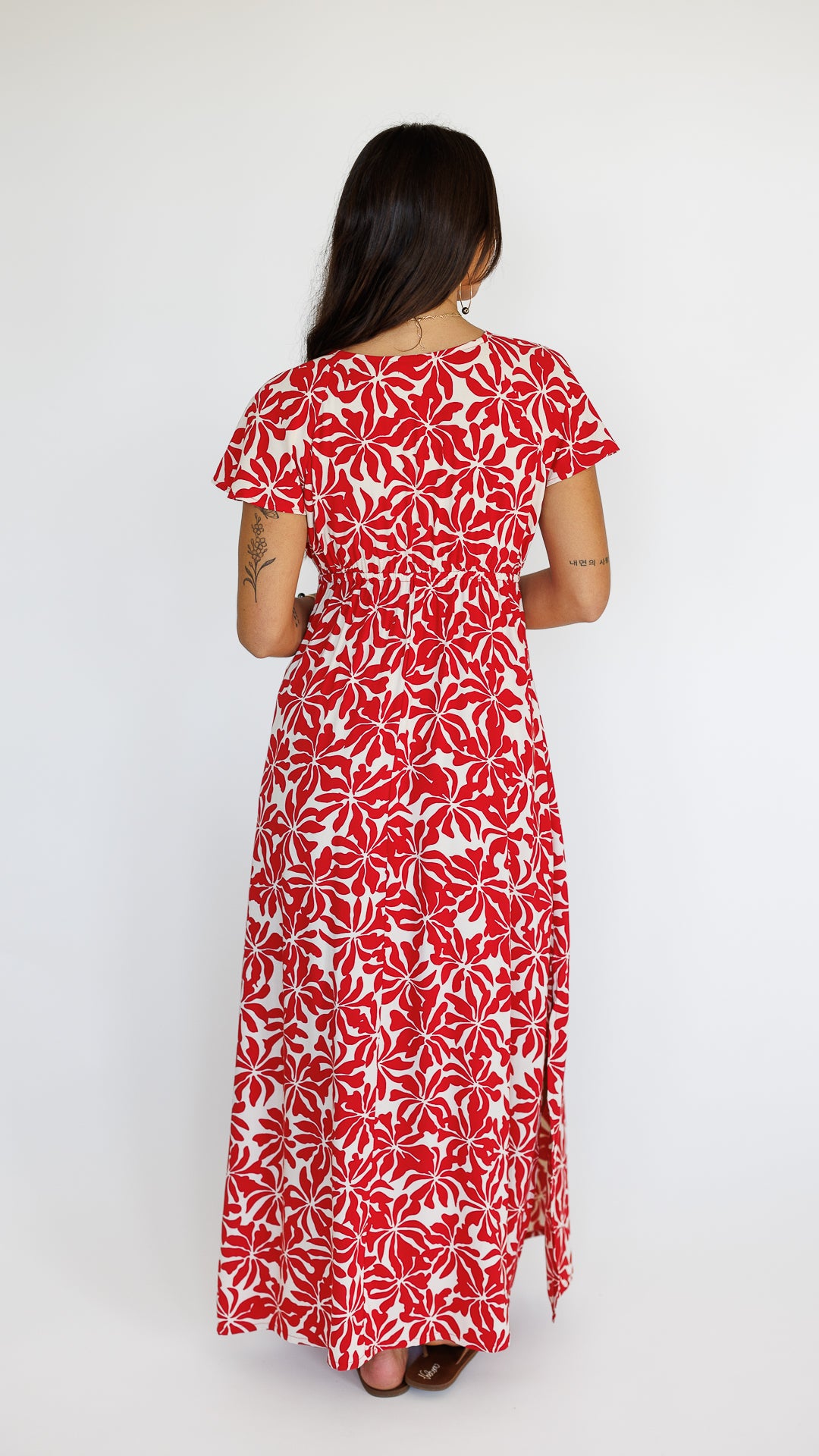 Leilani Dress / Aloha Red