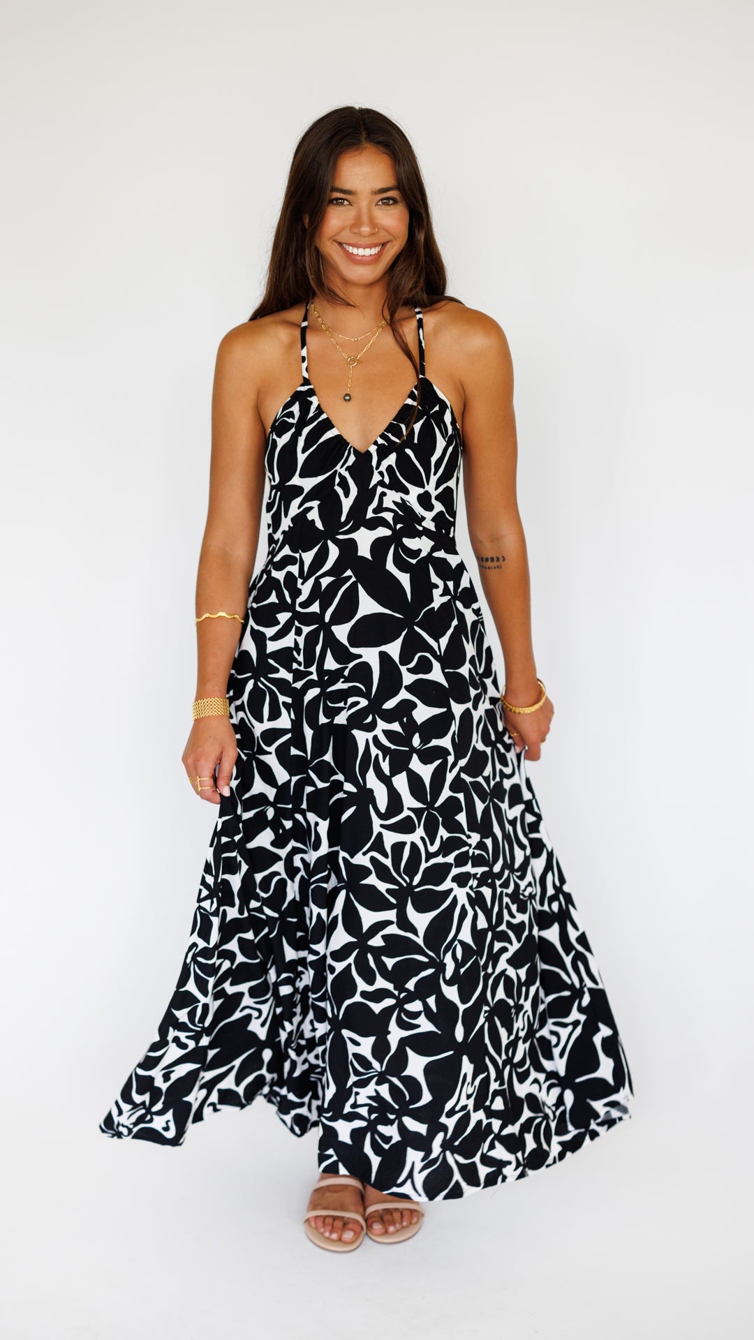 Larch Dress / Honolulu Black