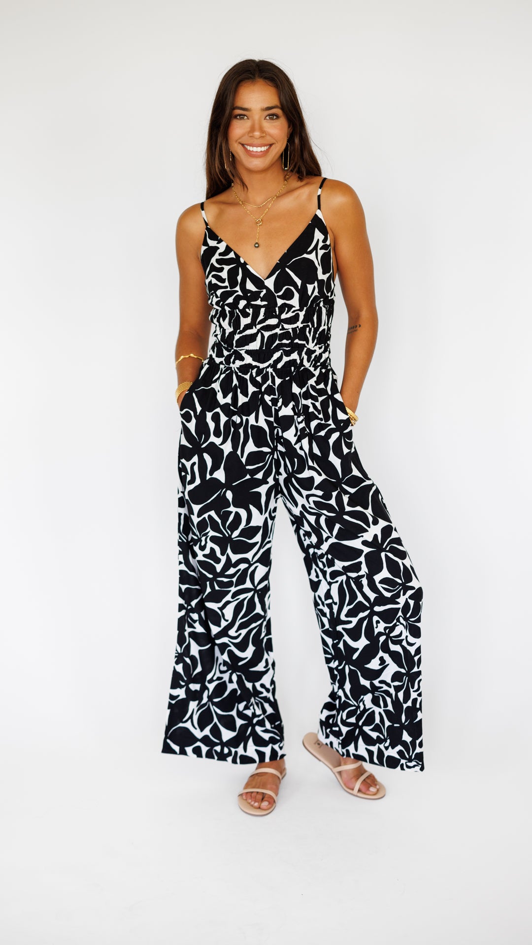 Opal Jumpsuit / Honolulu Black