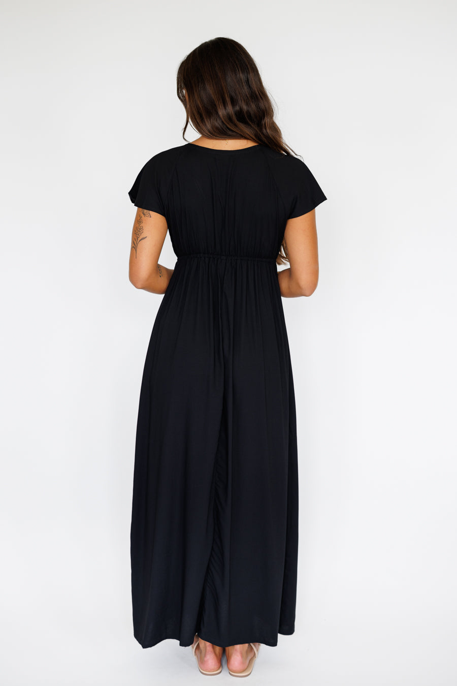 Leilani Dress / Solid Black