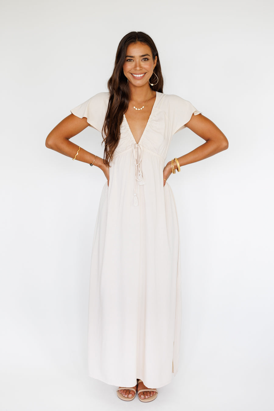 Leilani Dress / Creamy