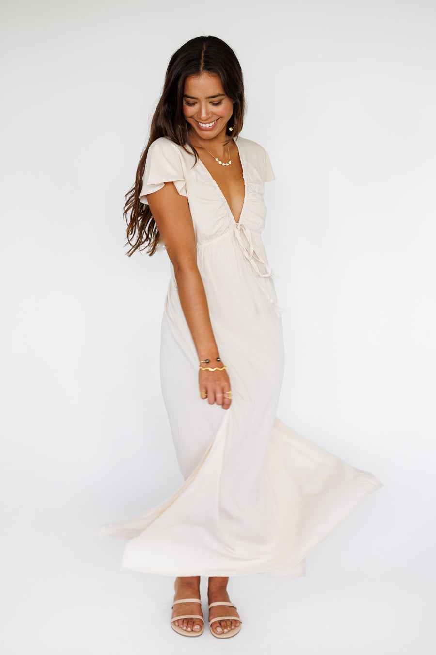 Leilani Dress / Creamy