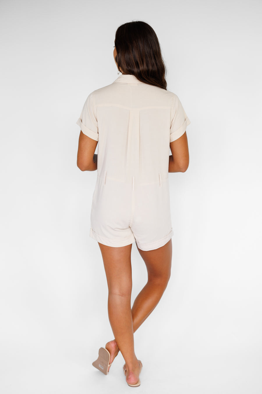 Zuri Romper / Creamy