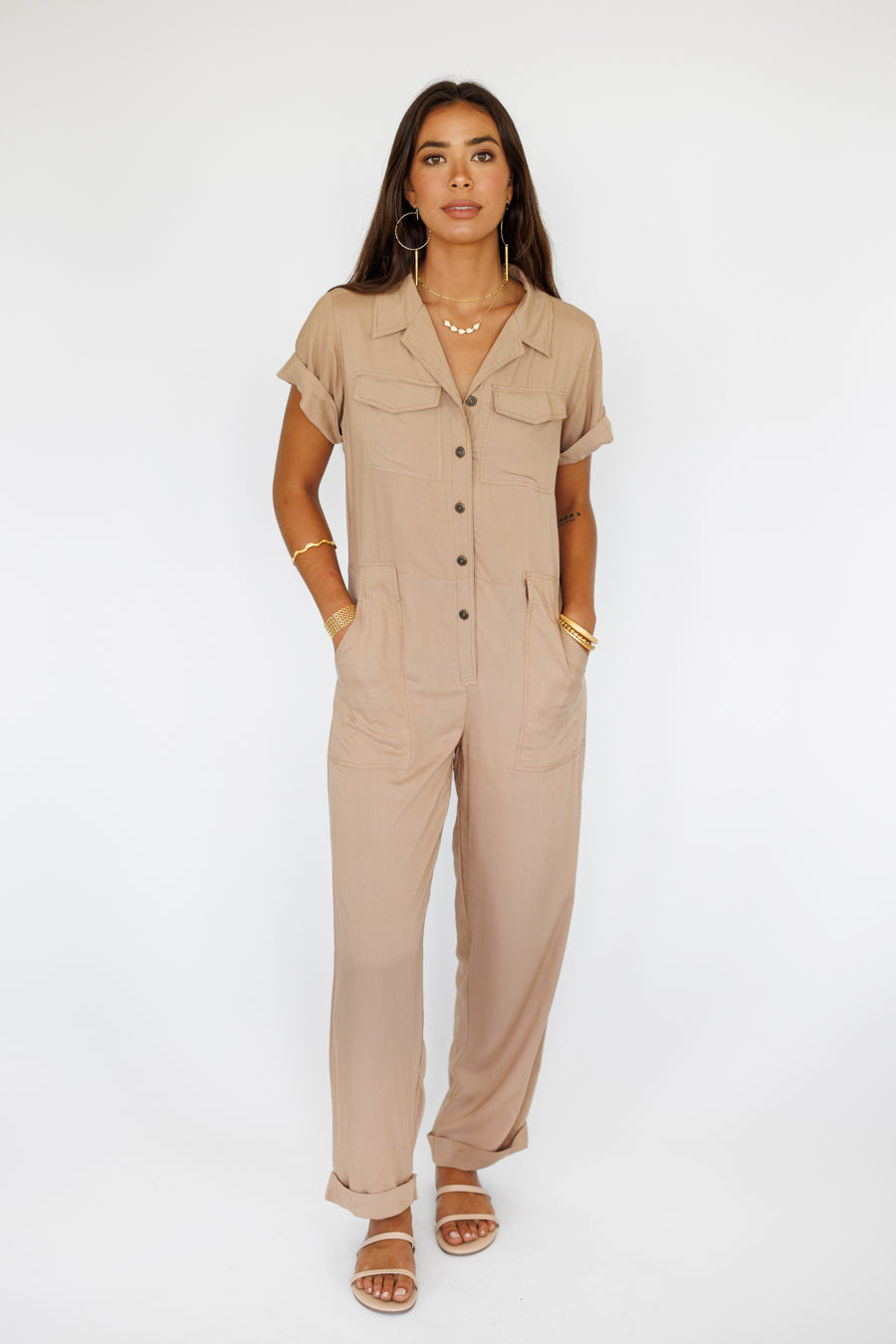 Bonsai Jumpsuit / Latte