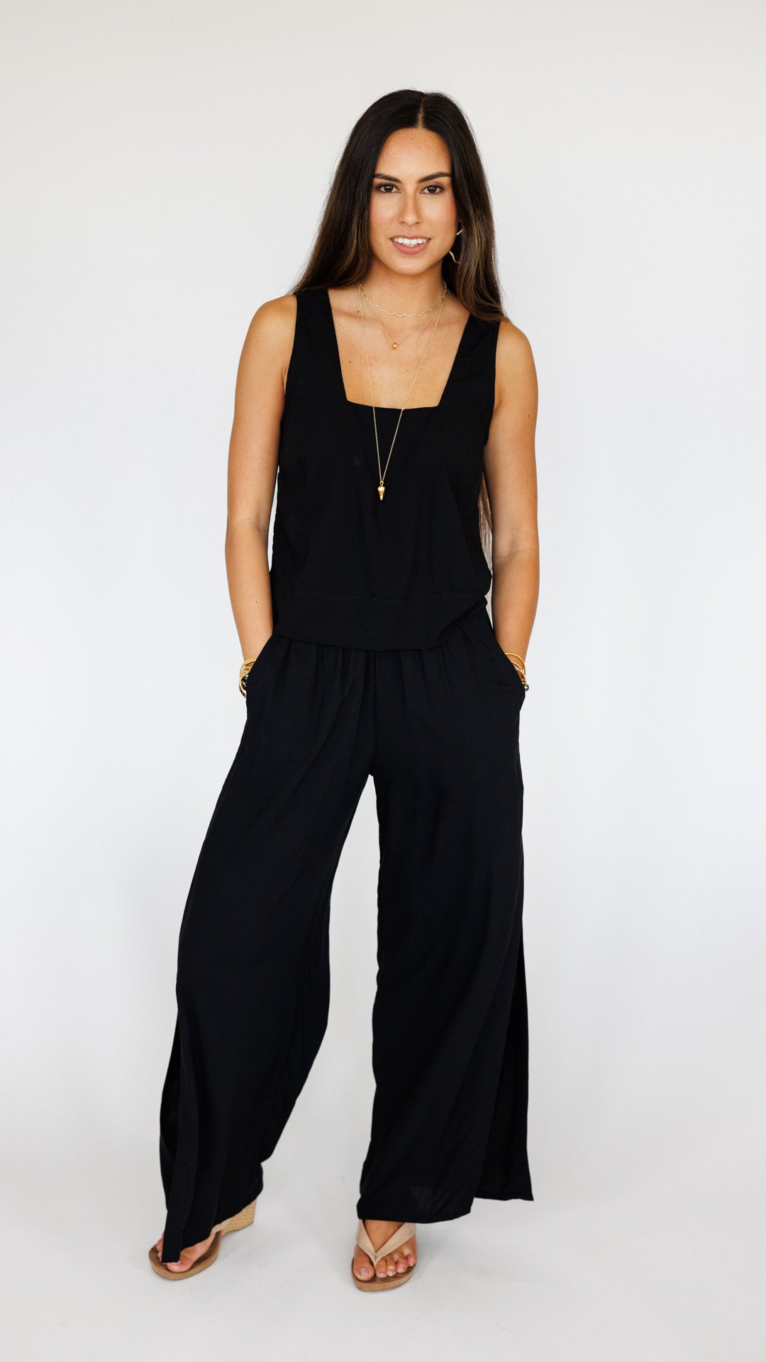 Mahana Pant / Solid Black