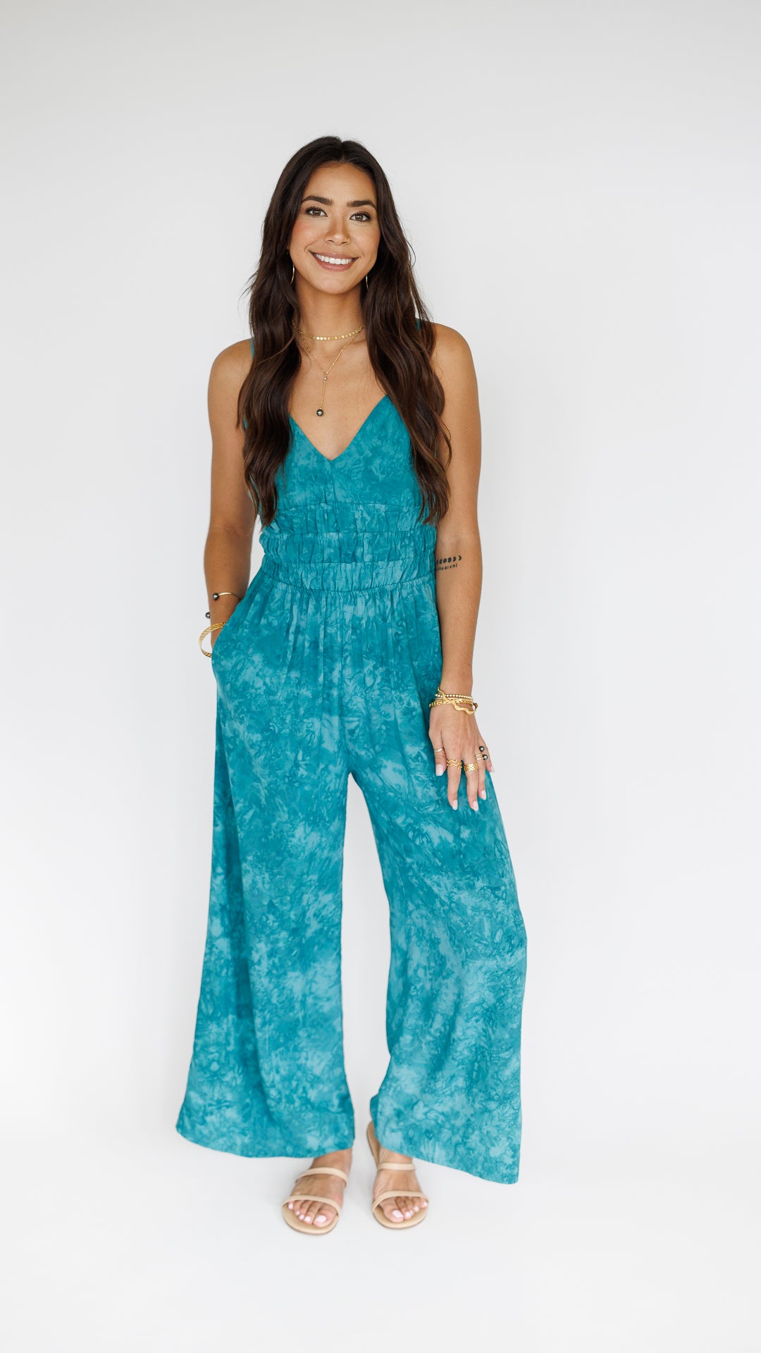 Opal Jumpsuit / Jade