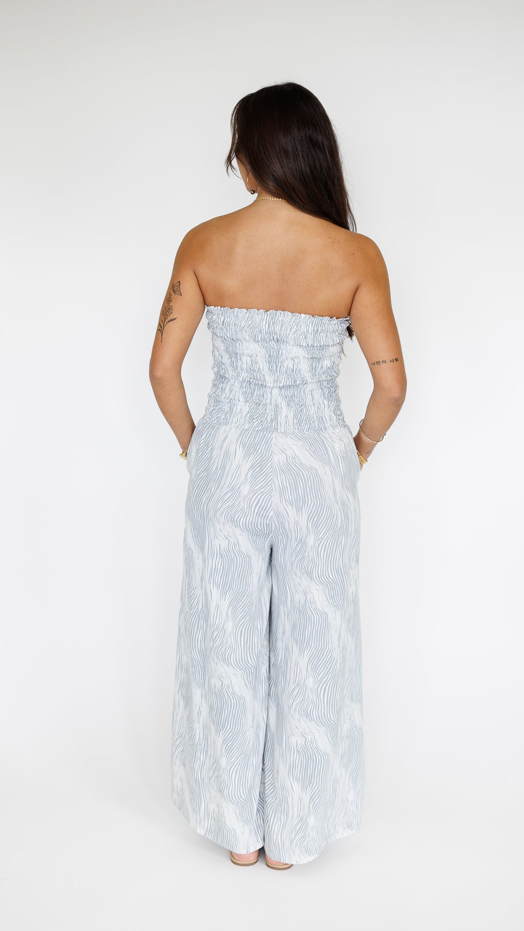 Lawai Jumpsuit / Wavy Grey