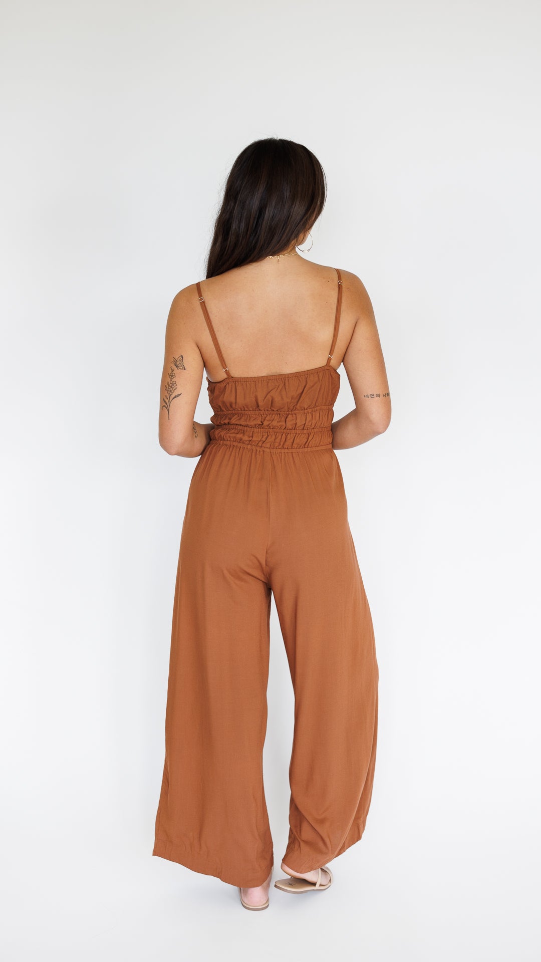 Opal Jumpsuit / Cocoa