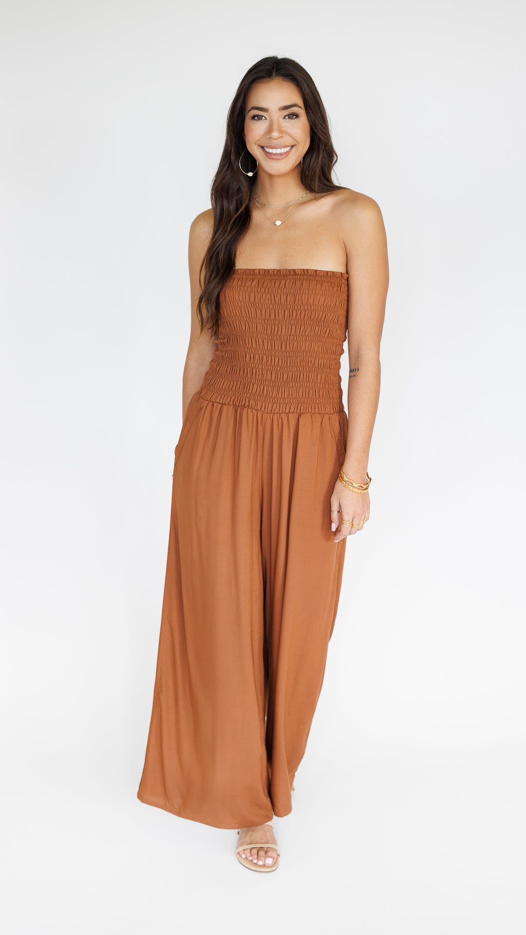 Lawai Jumpsuit / Cocoa