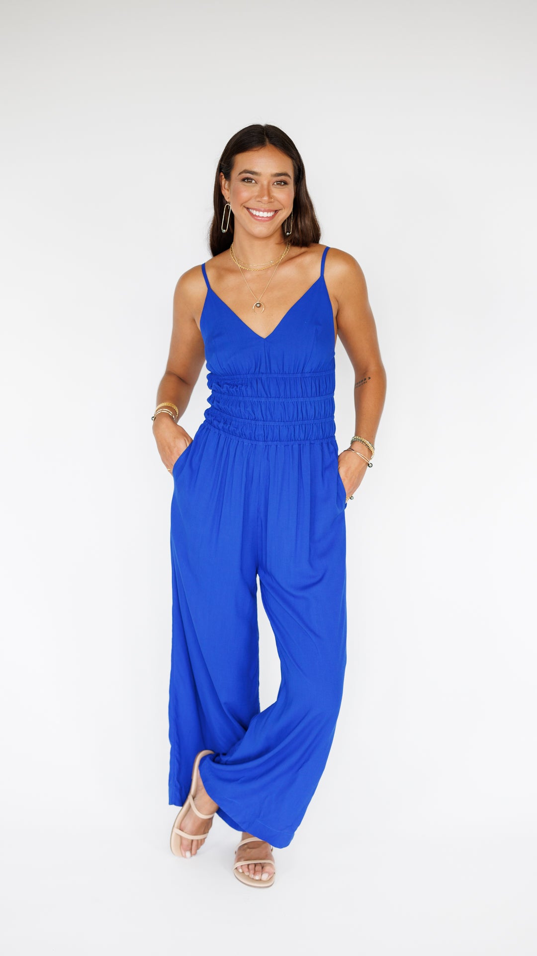 Opal Jumpsuit / Sapphire