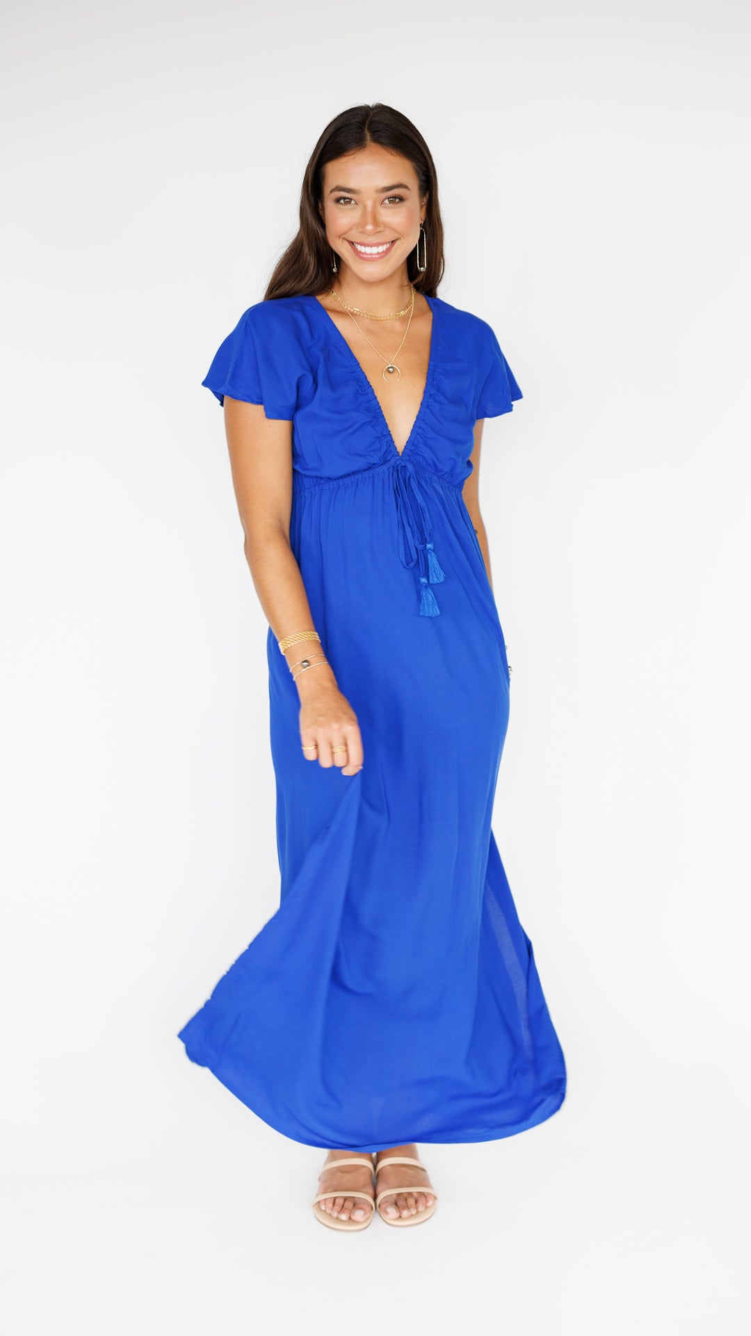 Leilani Dress / Sapphire