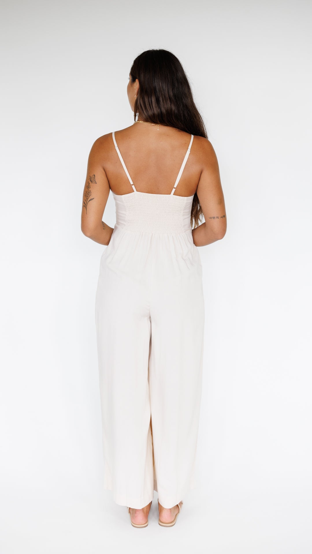 Morena Jumpsuit / Creamy