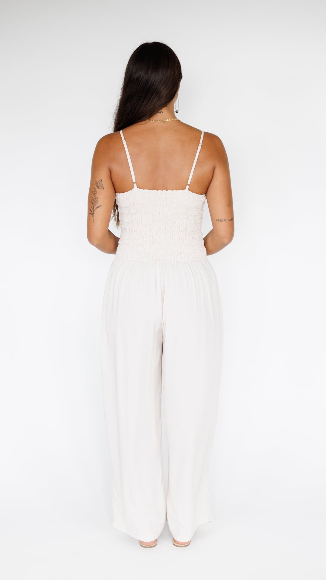 Jade Jumpsuit / Creamy