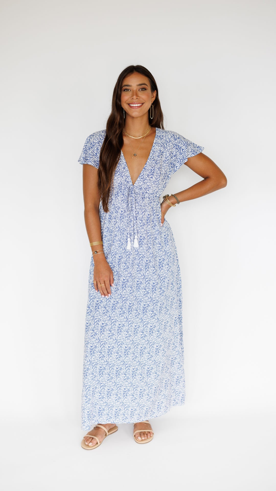 Leilani Dress / Mamba Blue