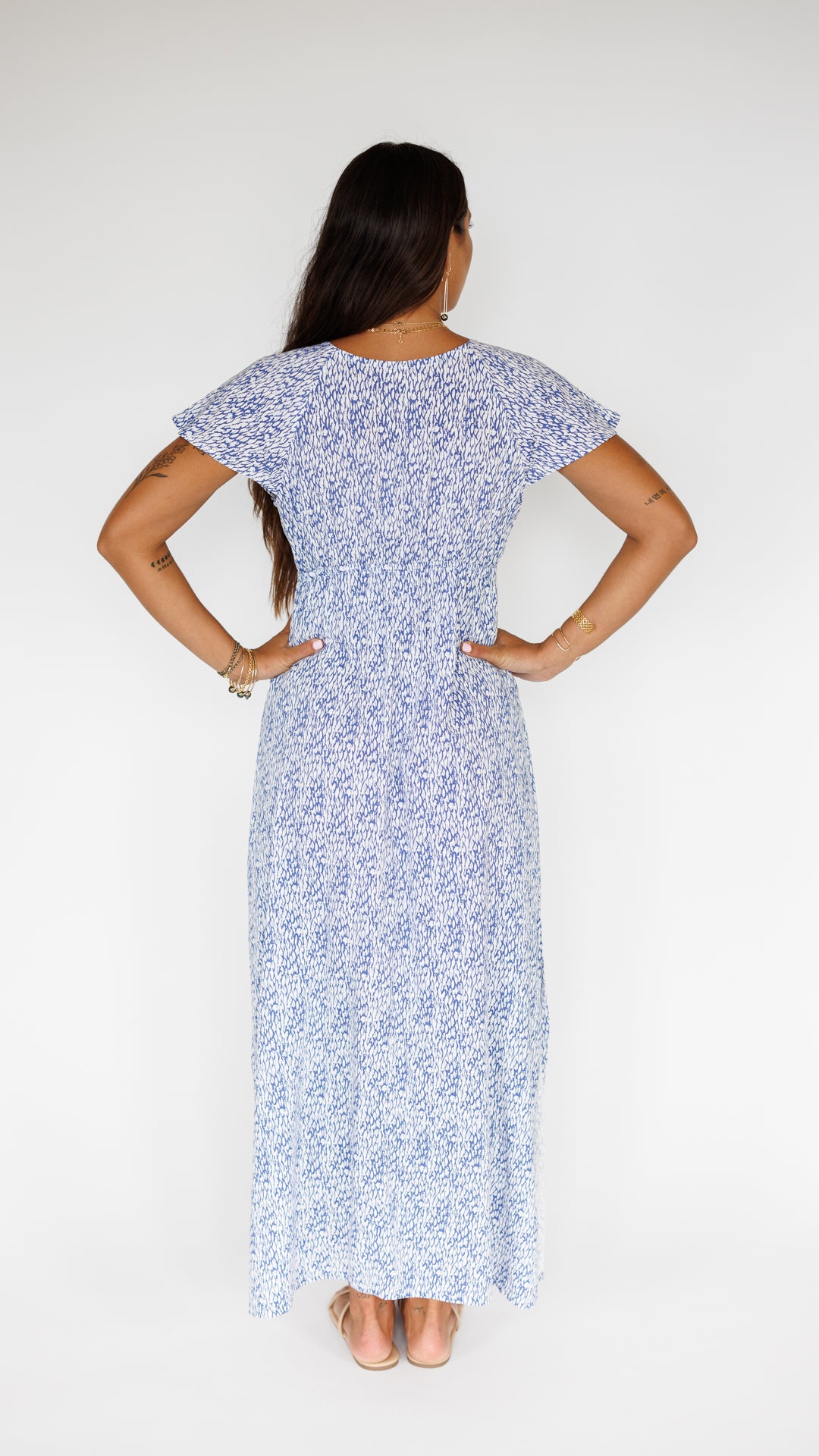 Leilani Dress / Mamba Blue