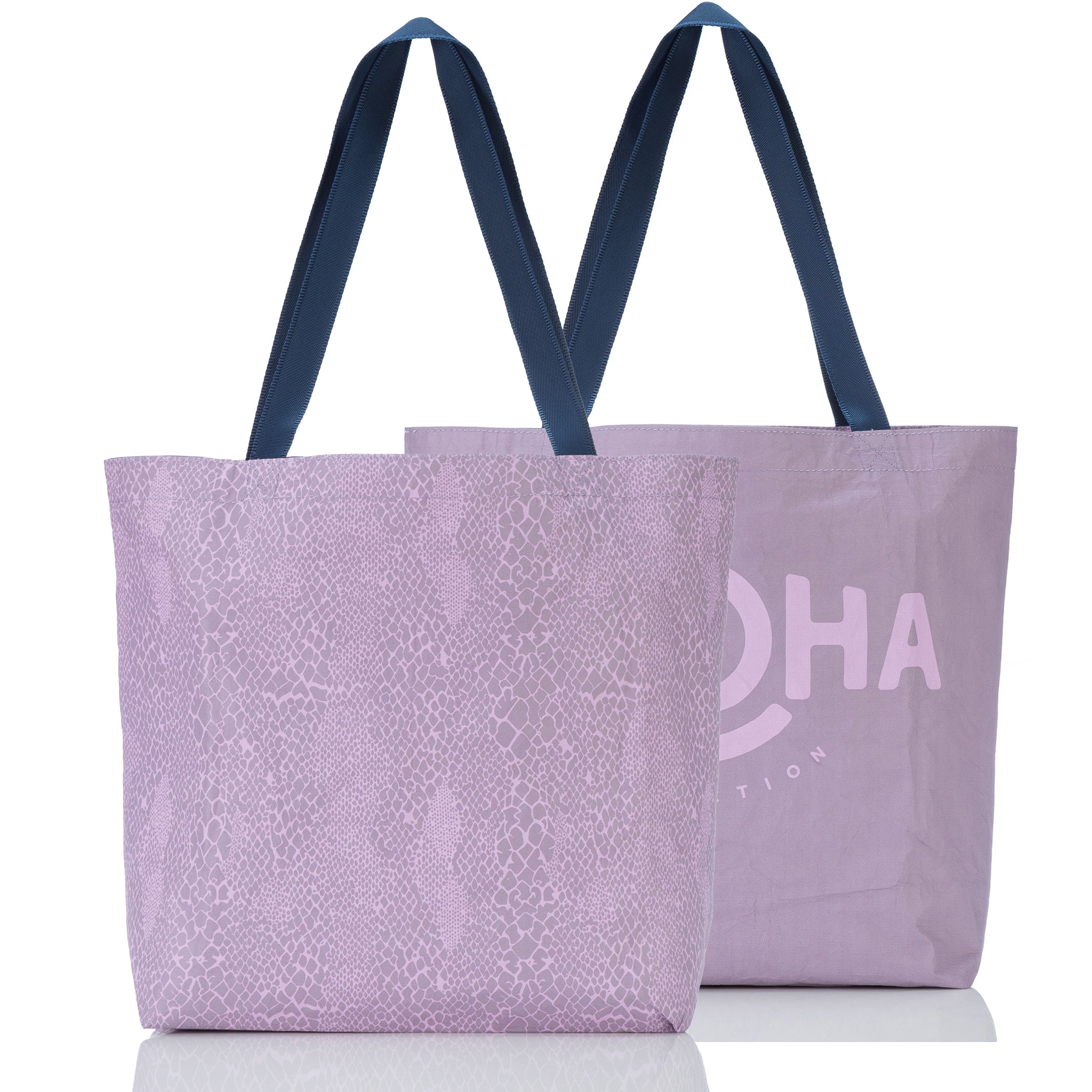 Python Reversible Tote / Amethyst