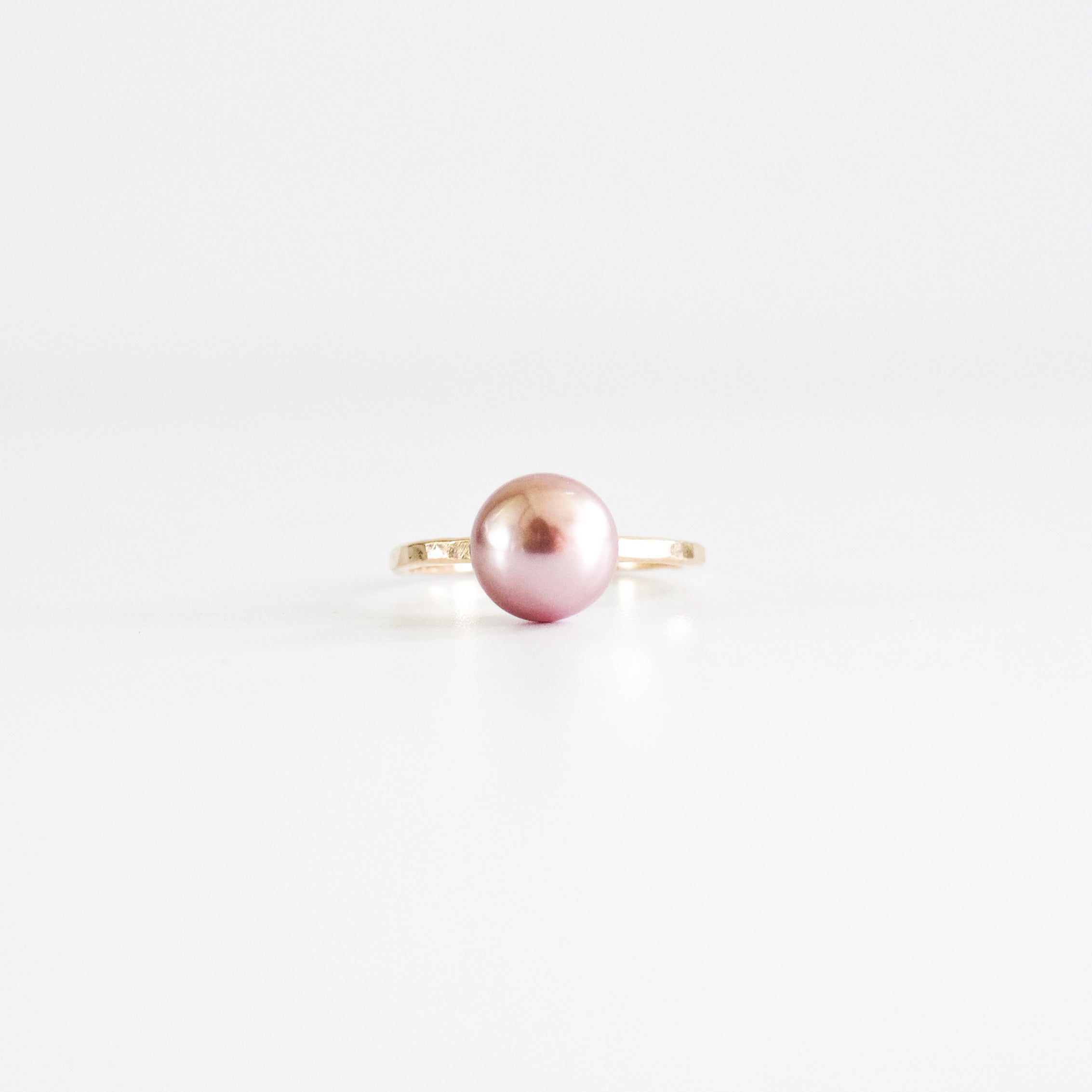 Pink deals pearl ring